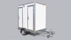 Mobile double 300L toilet